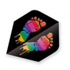 Rainbow Feet Metallic Polyflite Flight